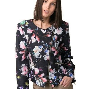 TRENDING ROMANTIC FLORALS!! $325 Motorcycle Jacket